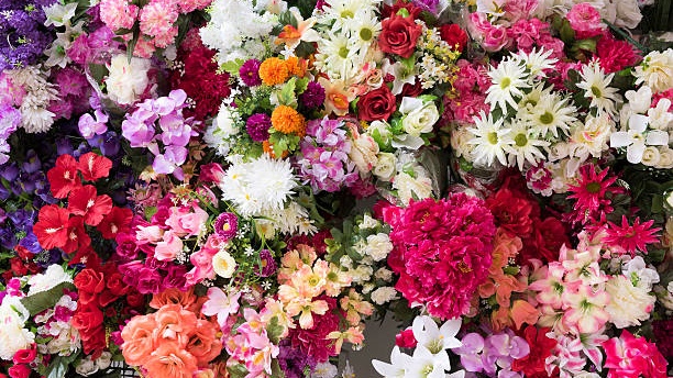 Artificial Flowers Fake Flower Roses Geranium Gerbera